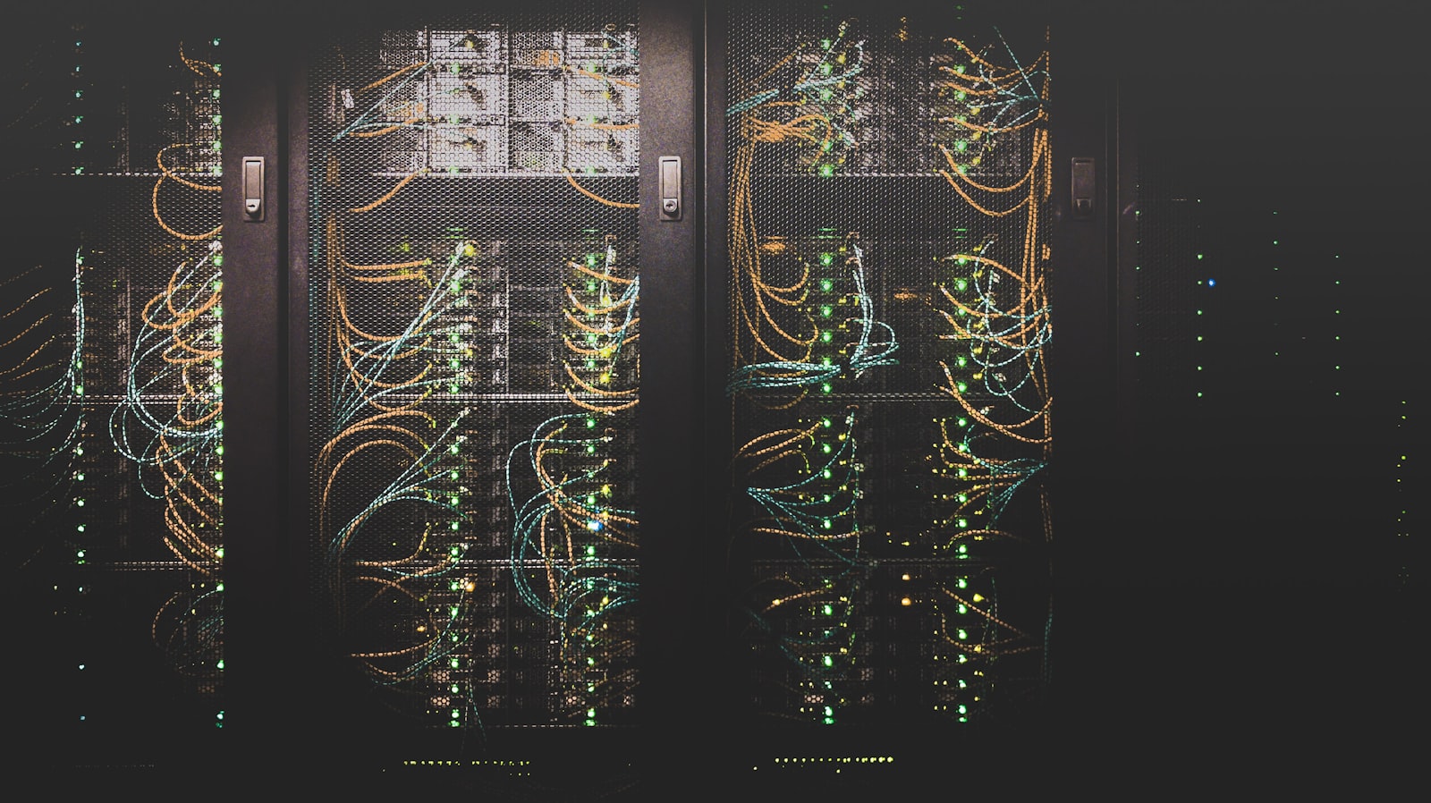 Server racks representing APIs and data